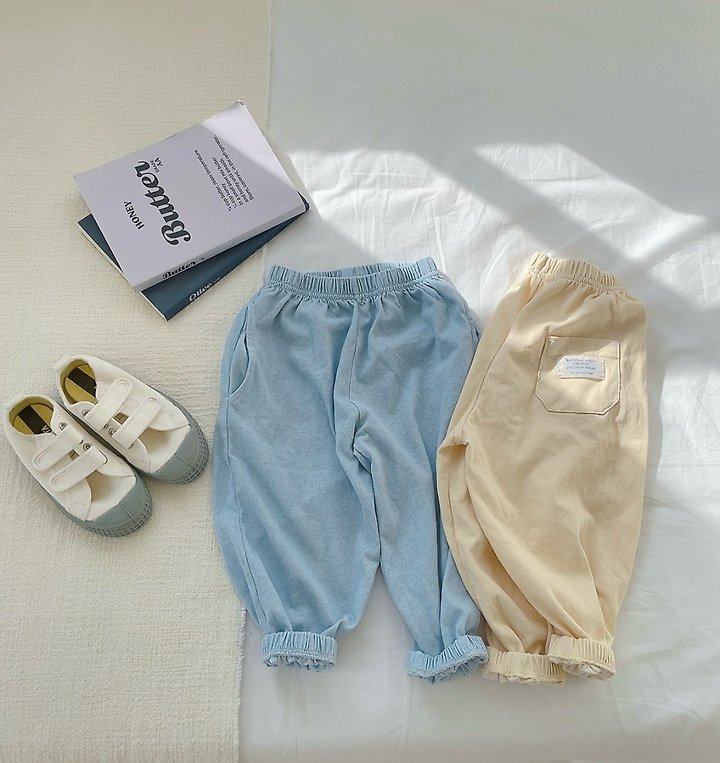 Studio M - Korean Children Fashion - #childrensboutique - Pigment Banding Pants - 11