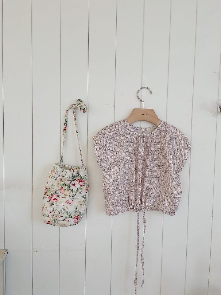 Studio M - Korean Children Fashion - #designkidswear - Nana Strap Blouse - 9