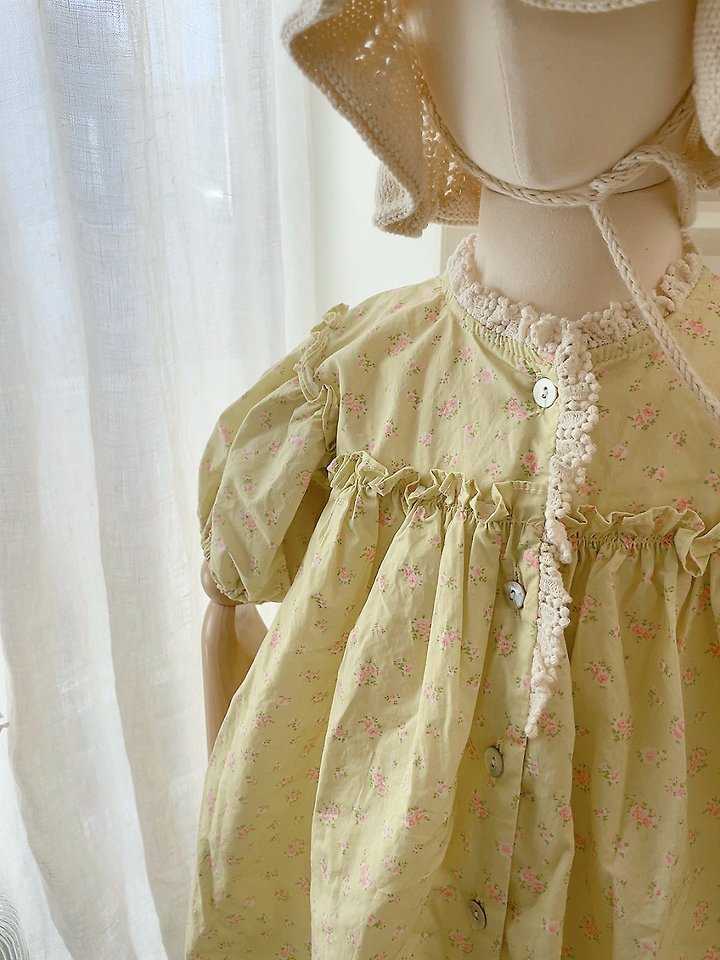 Studio M - Korean Children Fashion - #childrensboutique - Freesia One-piece - 4