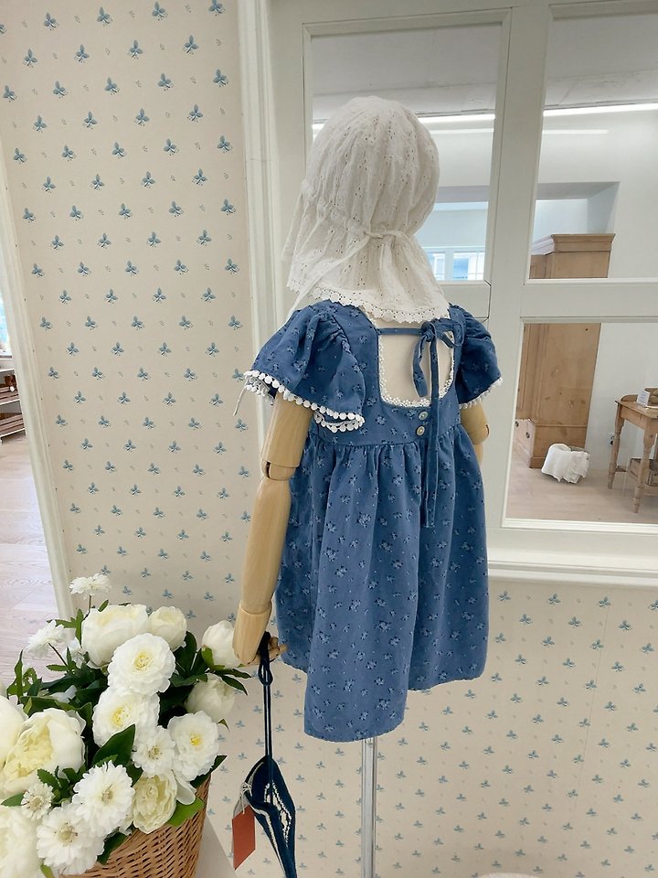 Studio M - Korean Children Fashion - #designkidswear - Blooming Linen One-piece - 5