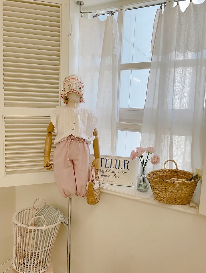 Studio M - Korean Children Fashion - #discoveringself - Zadik Half-Open Blouse - 6