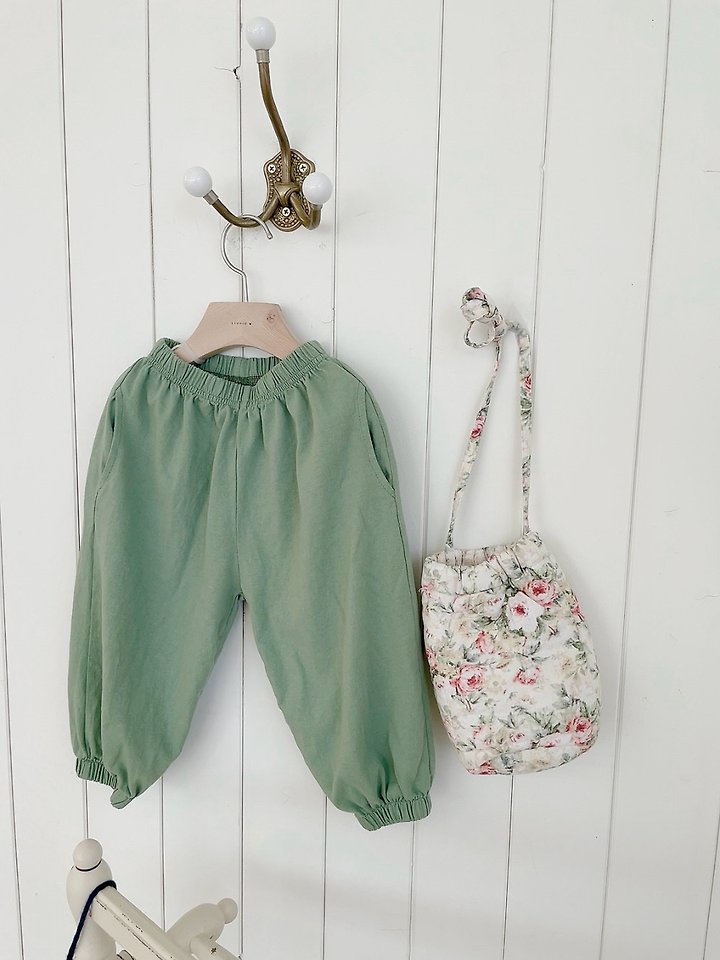 Studio M - Korean Children Fashion - #discoveringself - Flower Banding Pants - 7