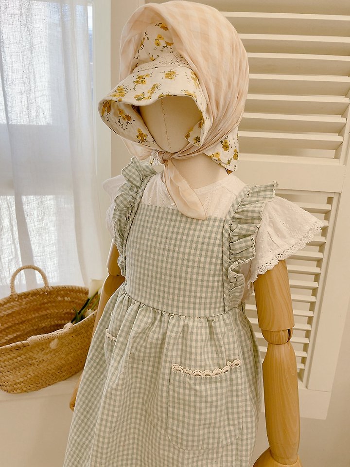 Studio M - Korean Children Fashion - #fashionkids - Apron One-piece - 6