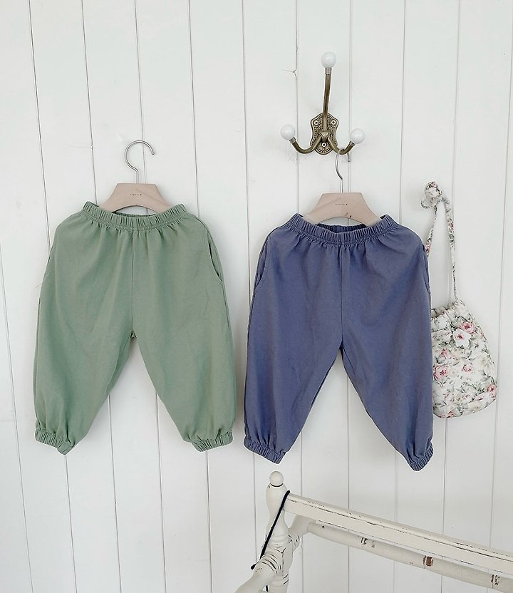 Studio M - Korean Children Fashion - #fashionkids - Flower Banding Pants - 8