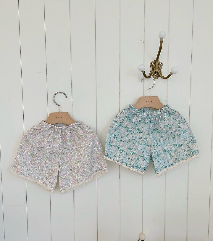 Studio M - Korean Children Fashion - #fashionkids - Paul & Joe Print Shorts - 8