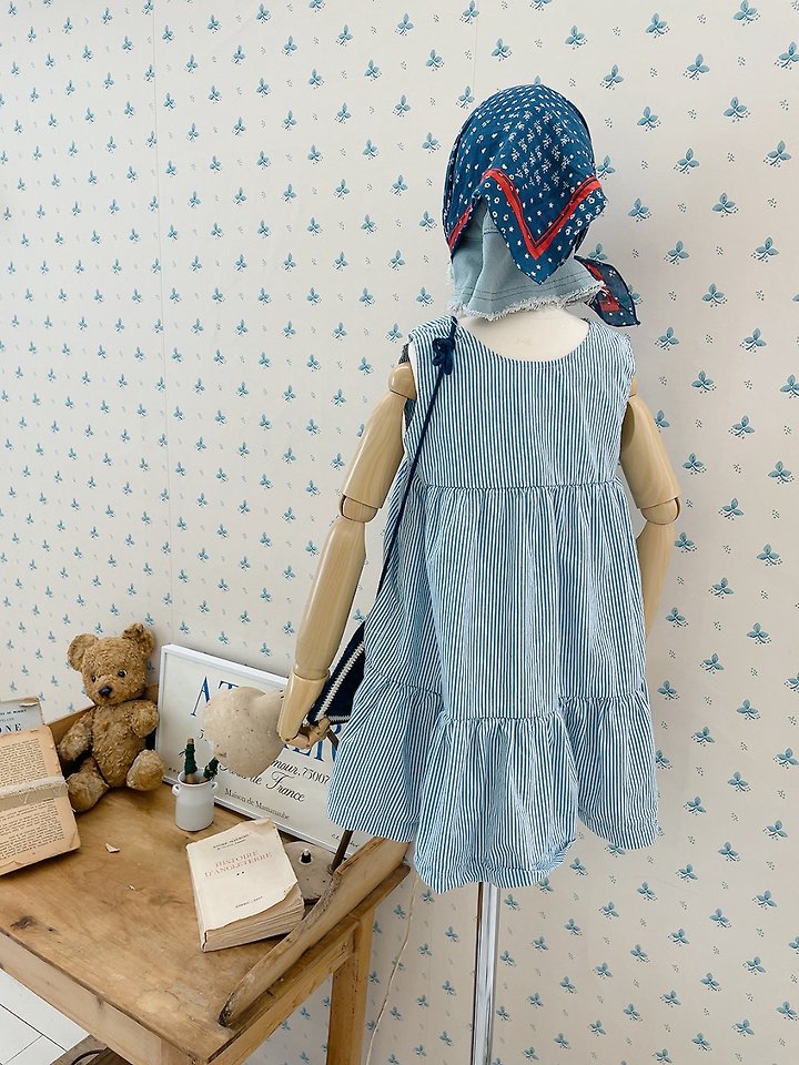 Studio M - Korean Children Fashion - #kidsshorts - Washed Two-Way One-piece - 5