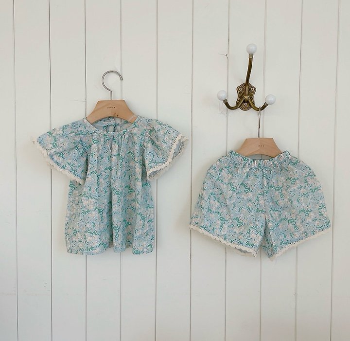Studio M - Korean Children Fashion - #kidsshorts - Paul & Joe Print Shorts - 9