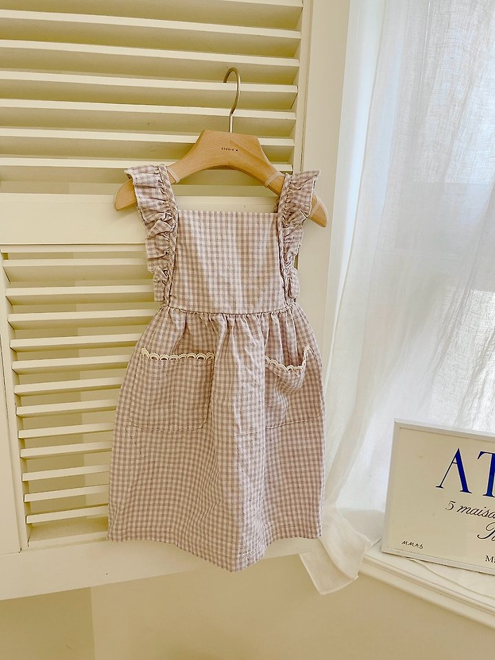 Studio M - Korean Children Fashion - #kidsstore - Apron One-piece - 8