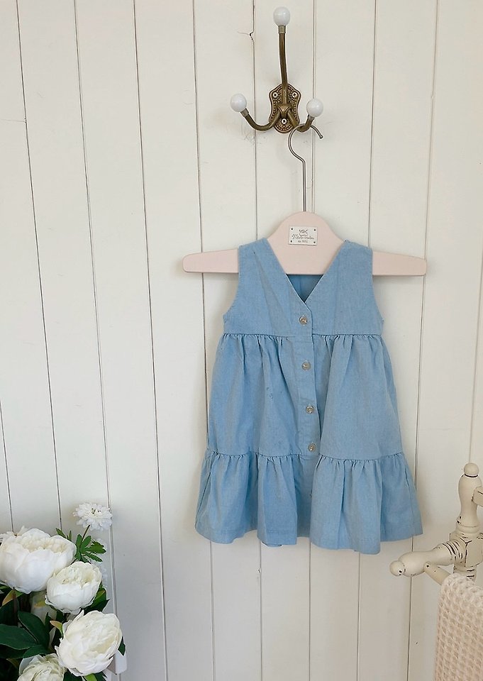 Studio M - Korean Children Fashion - #kidsstore - Washed Two-Way One-piece - 6
