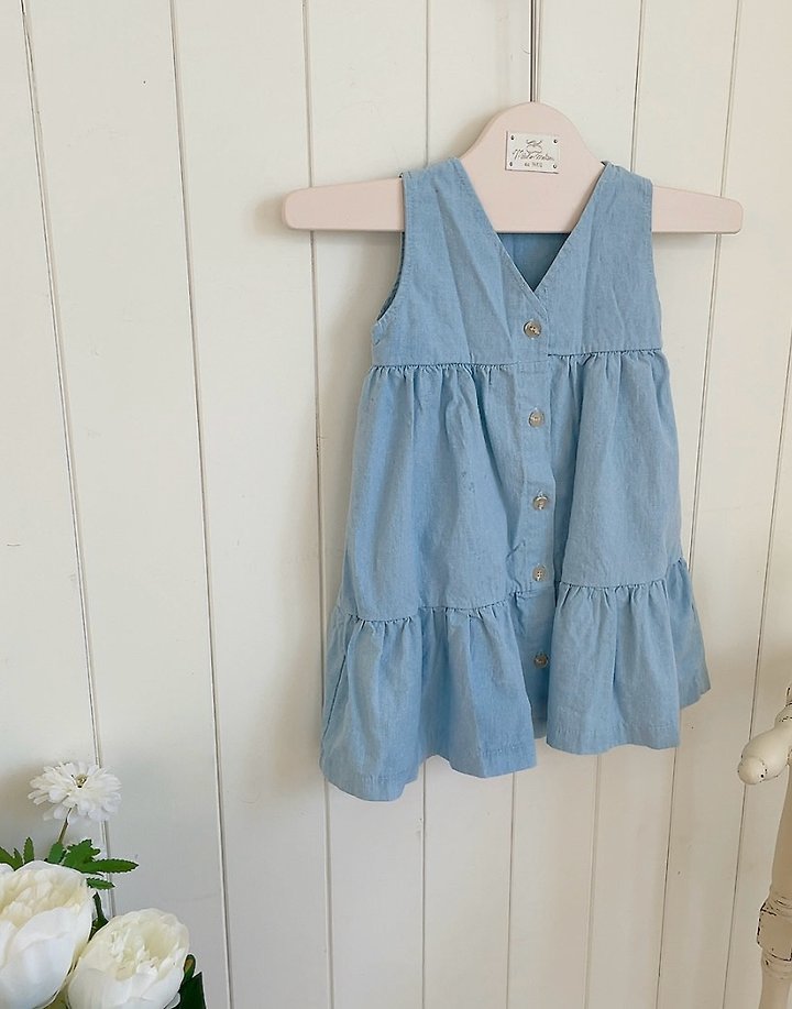 Studio M - Korean Children Fashion - #kidzfashiontrend - Washed Two-Way One-piece - 7