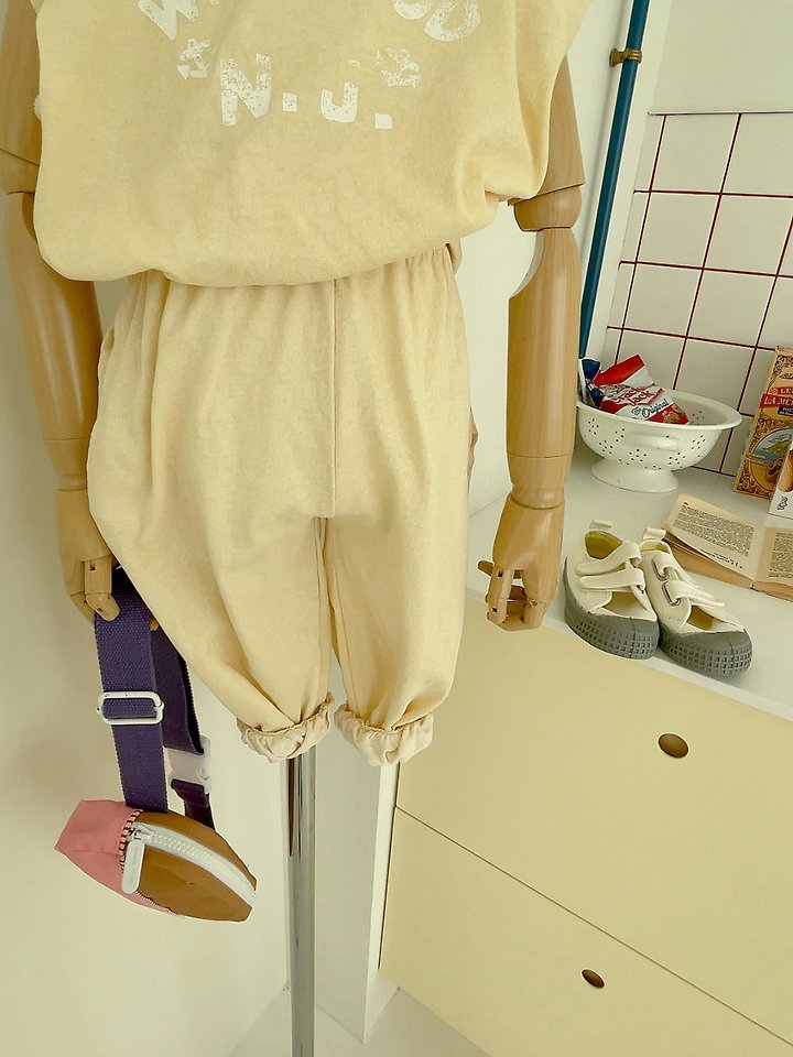 Studio M - Korean Children Fashion - #kidzfashiontrend - Pigment Banding Pants - 3