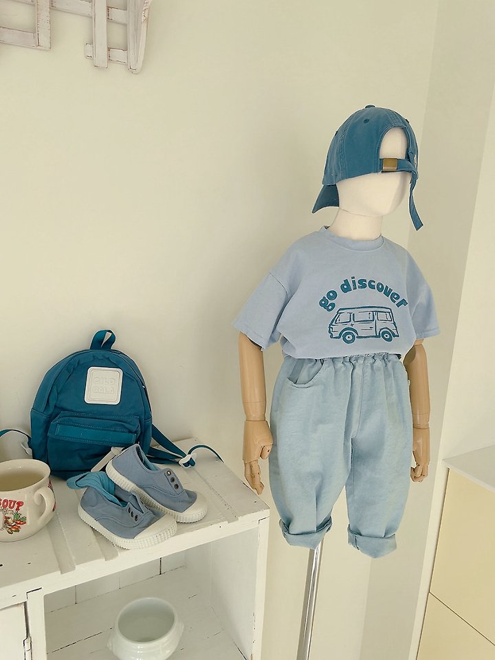 Studio M - Korean Children Fashion - #littlefashionista - Godis Cover Print Tee - 6