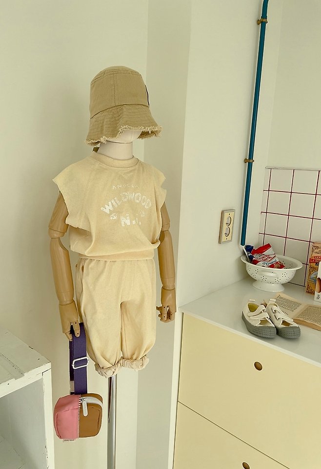 Studio M - Korean Children Fashion - #Kfashion4kids - Pigment Print Tee - 4