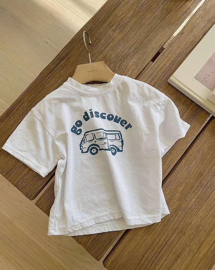 Studio M - Korean Children Fashion - #minifashionista - Godis Cover Print Tee - 8