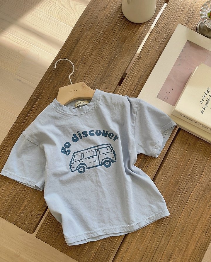 Studio M - Korean Children Fashion - #prettylittlegirls - Godis Cover Print Tee - 9