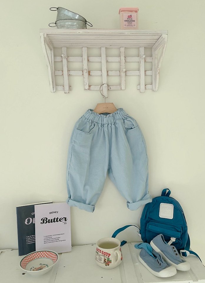 Studio M - Korean Children Fashion - #prettylittlegirls - Cotton Linen Wide Pants - 8