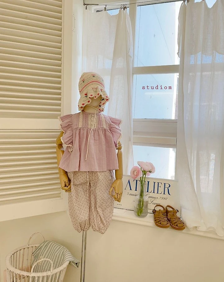 Studio M - Korean Children Fashion - #prettylittlegirls - Misha Lace Blouse