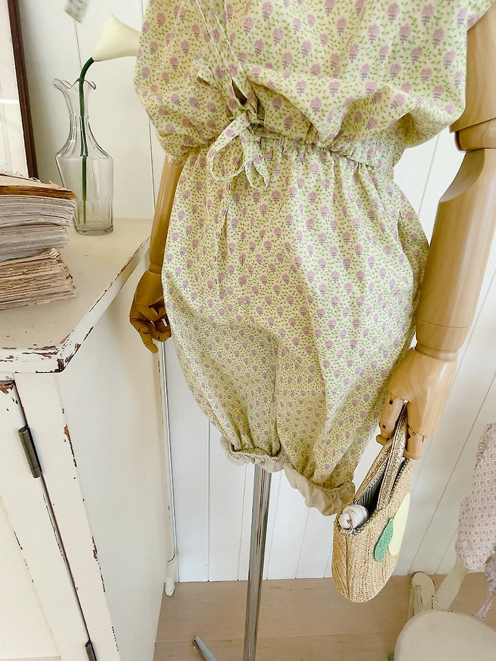 Studio M - Korean Children Fashion - #stylishchildhood - Nana Strap Flower Pants - 5