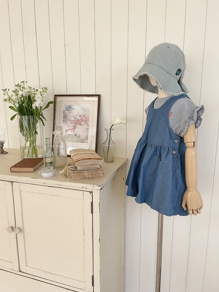 Studio M - Korean Children Fashion - #todddlerfashion - Kiki Ray One-piece - 7