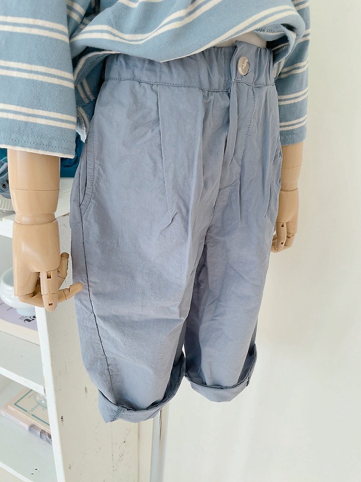 Studio M - Korean Children Fashion - #todddlerfashion - One-Pin Tuck Wide Pants - 5