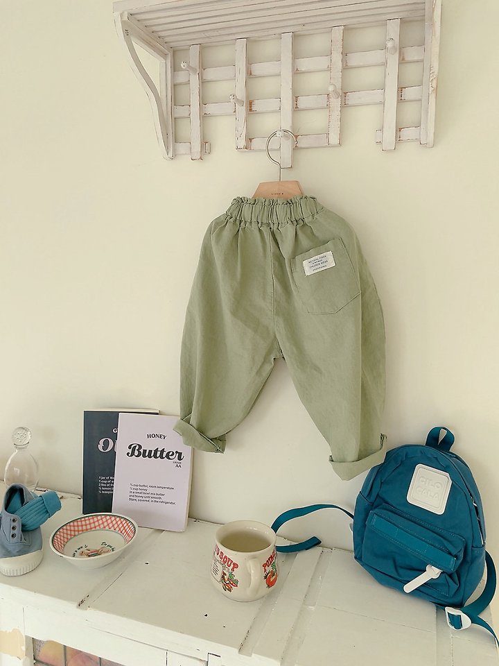 Studio M - Korean Children Fashion - #toddlerclothing - Cotton Linen Wide Pants - 10