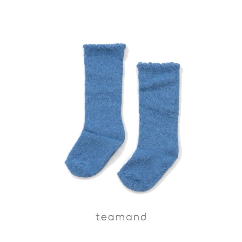 Teamand - Korean Baby Fashion - #babyboutique - Macaron Knee Socks - 6