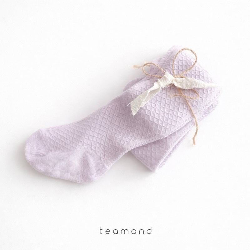 Teamand - Korean Baby Fashion - #smilingbaby - Summer Waffle Tights - 4