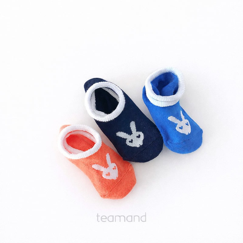 Teamand - Korean Baby Fashion - #babyboutiqueclothing - Rabbit Socks Carrot Set