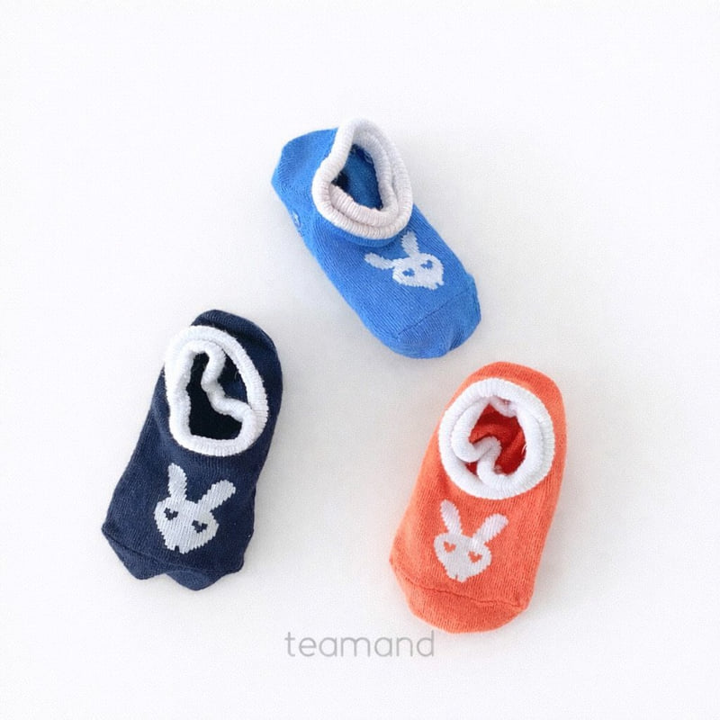 Teamand - Korean Baby Fashion - #babyfashion - Rabbit Socks Carrot Set - 3