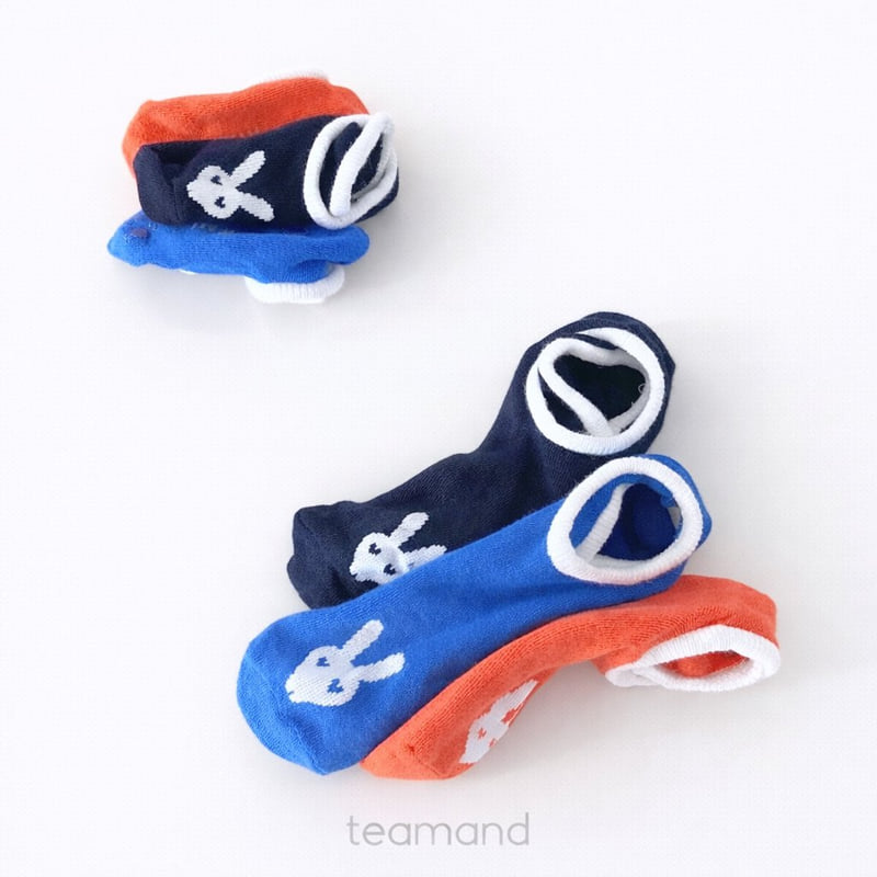 Teamand - Korean Baby Fashion - #babyfashion - Rabbit Socks Carrot Set - 4