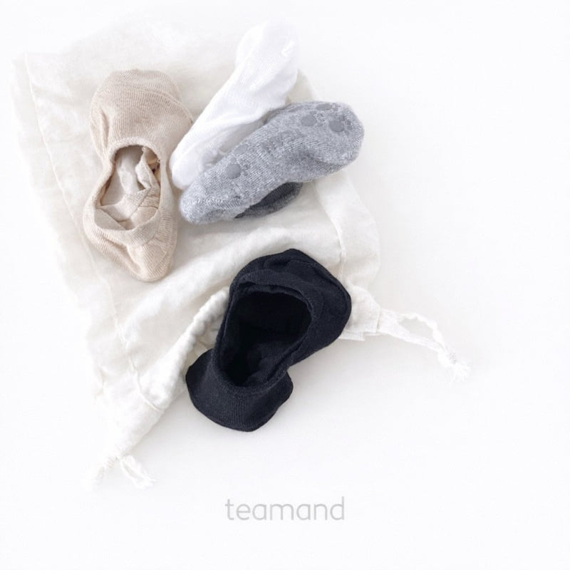 Teamand - Korean Baby Fashion - #babylifestyle - MS Socks Basic Set - 2