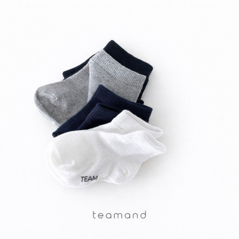 Teamand - Korean Baby Fashion - #babyoninstagram - Basic Sneakers Set