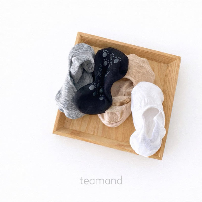 Teamand - Korean Baby Fashion - #babyoninstagram - MS Socks Basic Set - 4