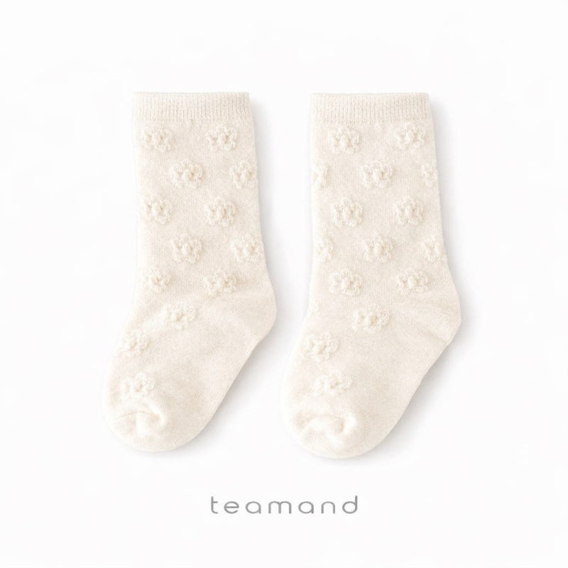 Teamand - Korean Baby Fashion - #babyoutfit - Punching Daisy Set - 3