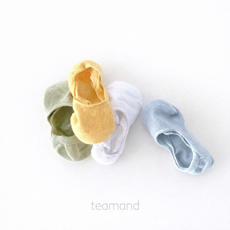 Teamand - Korean Baby Fashion - #babyoutfit - MS Socks Pastel Set