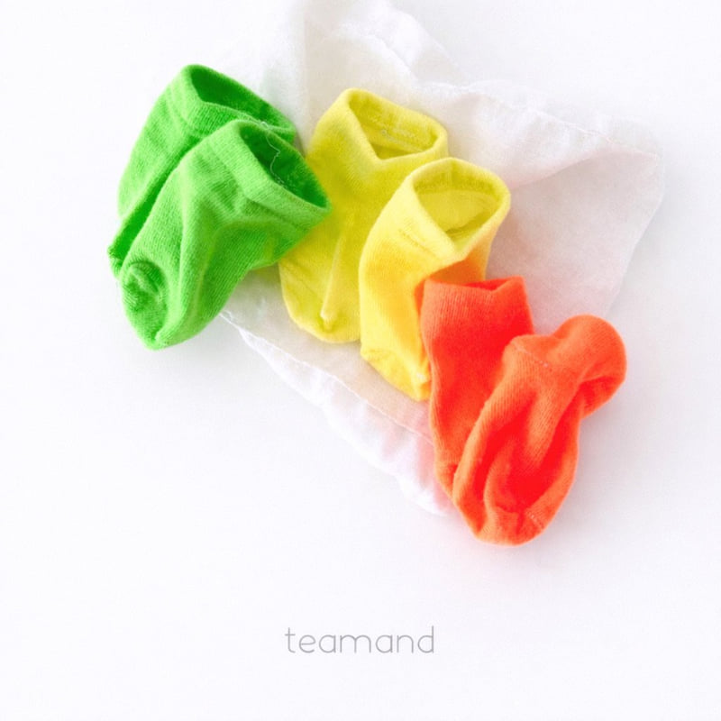 Teamand - Korean Baby Fashion - #babyoutfit - Neon Sneakers - 5