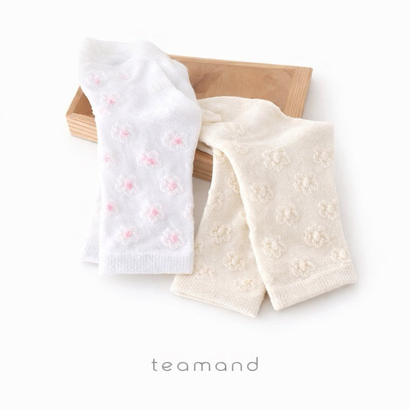 Teamand - Korean Baby Fashion - #babyoutfit - Punching Daisy Set - 4