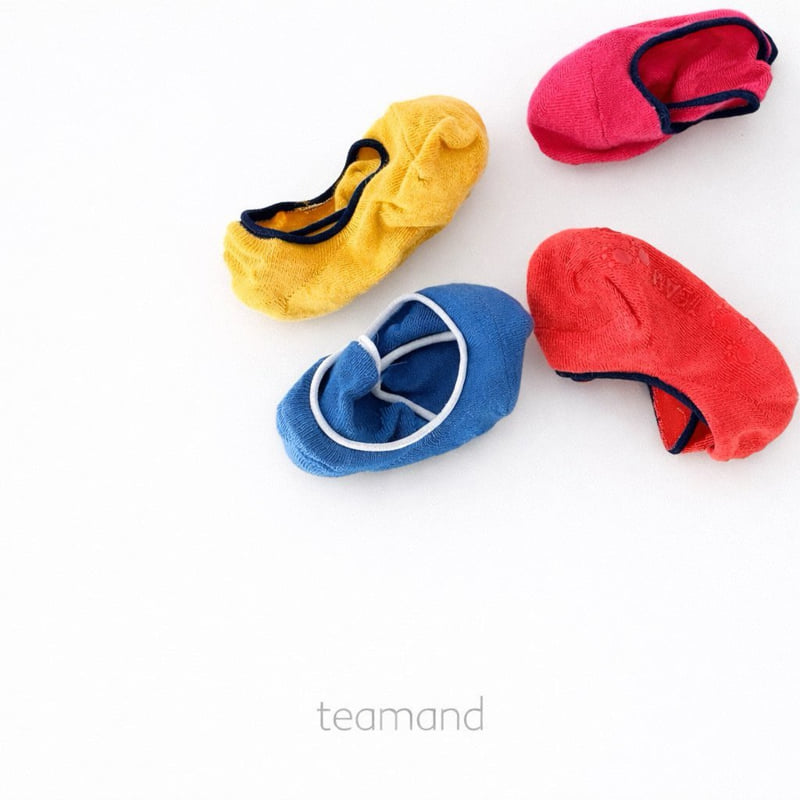 Teamand - Korean Baby Fashion - #babywear - Cotton Socks Vivid Set