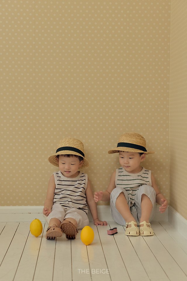 The Beige - Korean Baby Fashion - #babyboutique - 8-Length Baggy Pants - 8