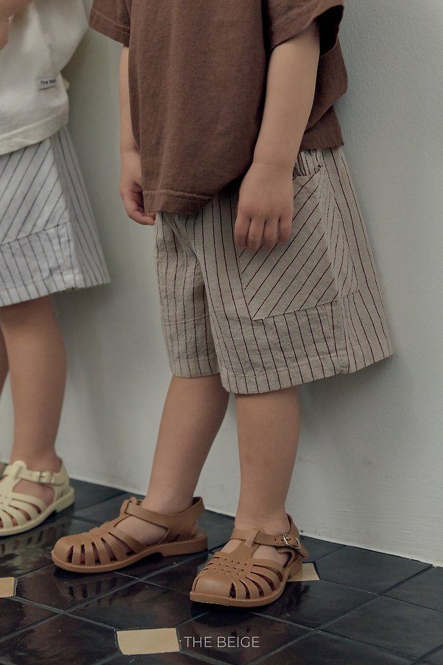 The Beige - Korean Baby Fashion - #babyboutique - Pocket Shorts - 6
