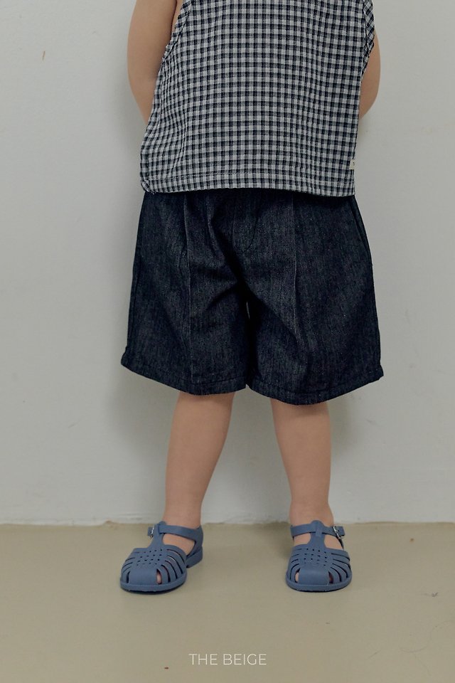 The Beige - Korean Baby Fashion - #babyboutique - Denim Shorts - 5