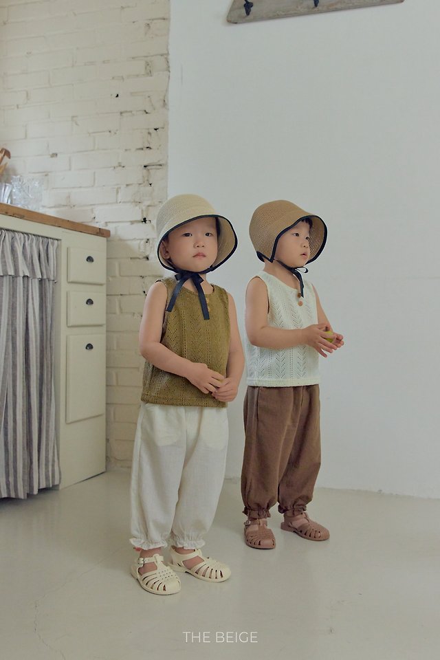 The Beige - Korean Baby Fashion - #babyboutique - 26 Knit Sleeveless - 3