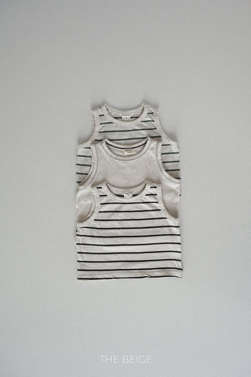 The Beige - Korean Baby Fashion - #babyboutique - Basic Sleeveless Tee