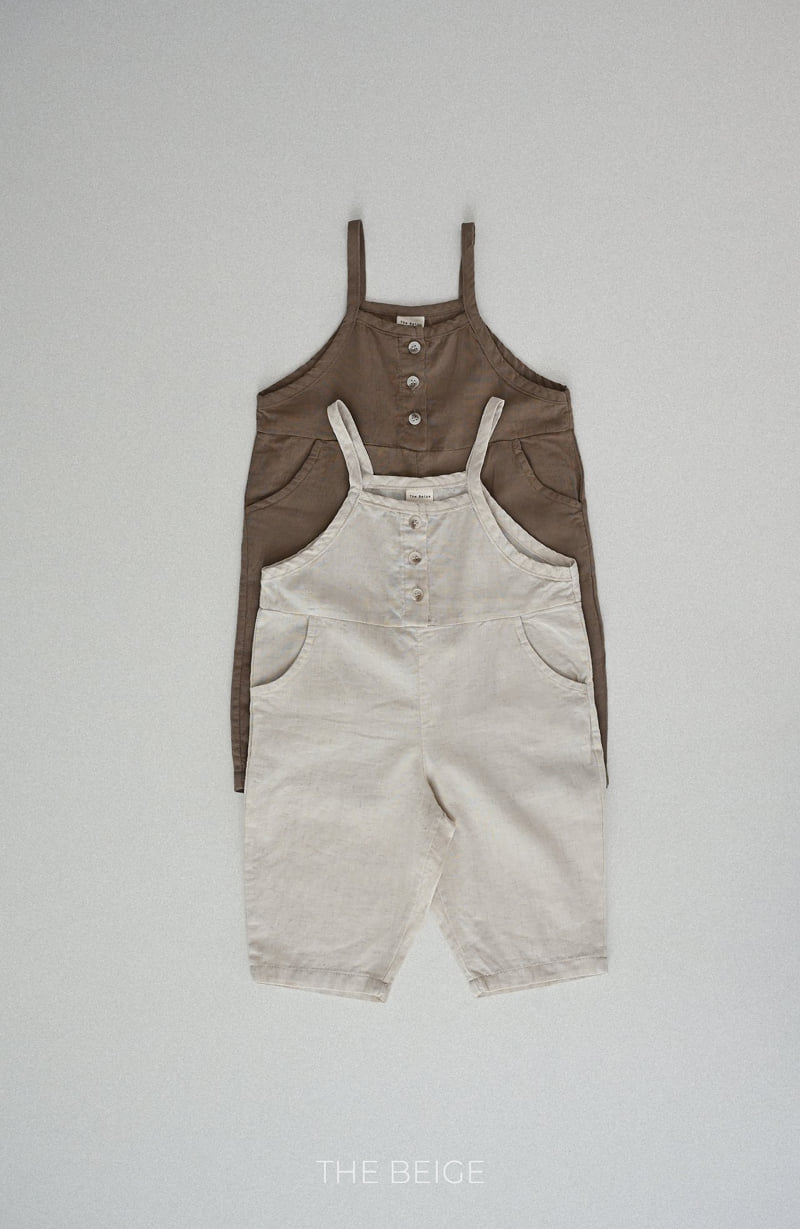 The Beige - Korean Baby Fashion - #babyboutique - 26 Rib Overalls