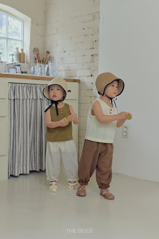 The Beige - Korean Baby Fashion - #babyboutique - Frill Long Pants - 9