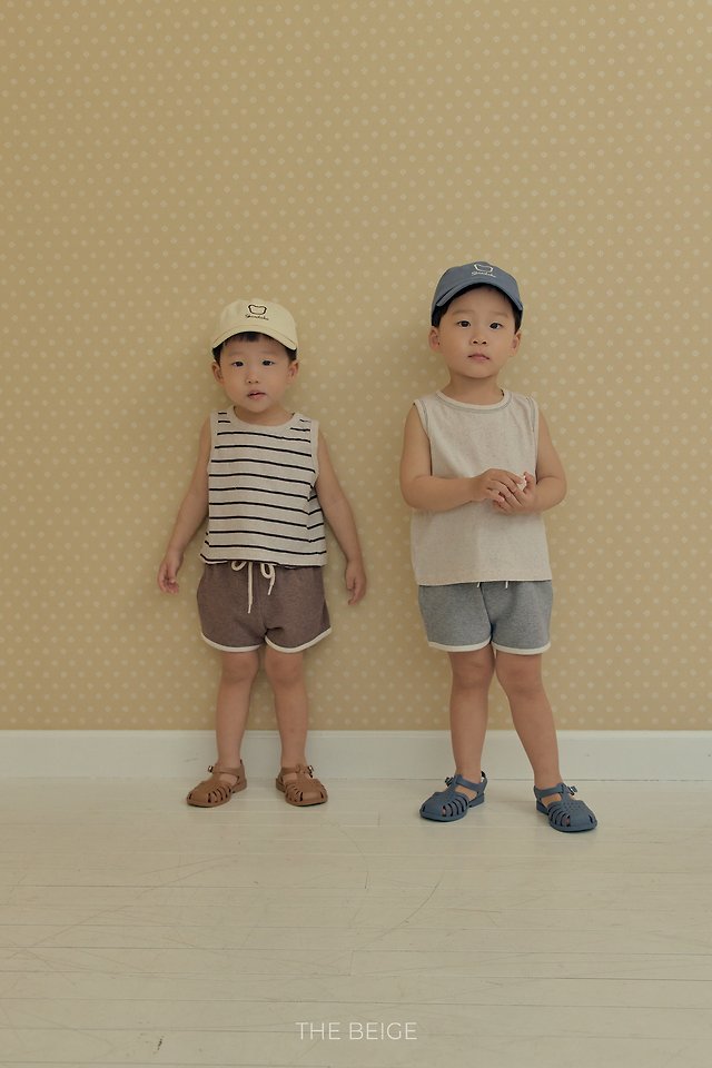 The Beige - Korean Baby Fashion - #babyboutiqueclothing - Basic Sleeveless Tee - 2
