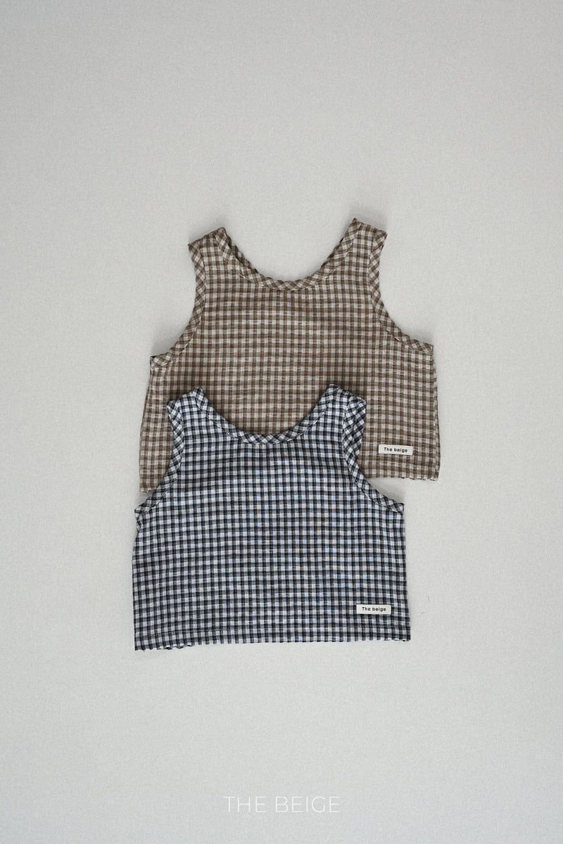 The Beige - Korean Baby Fashion - #babyboutiqueclothing - Cross Sleeveless