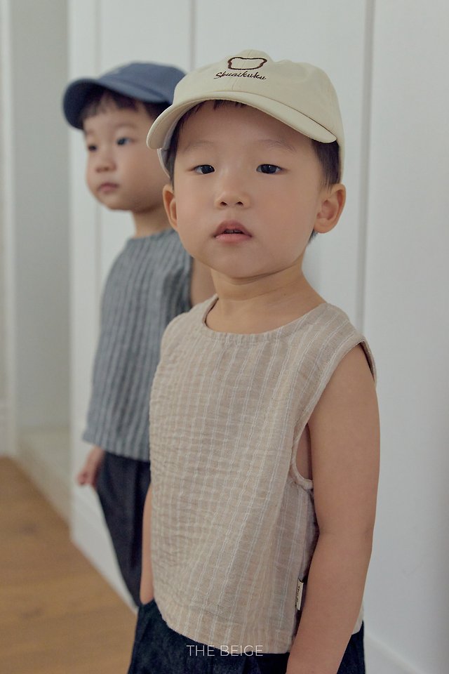 The Beige - Korean Baby Fashion - #babyboutiqueclothing - ST Woven Sleeveless - 7