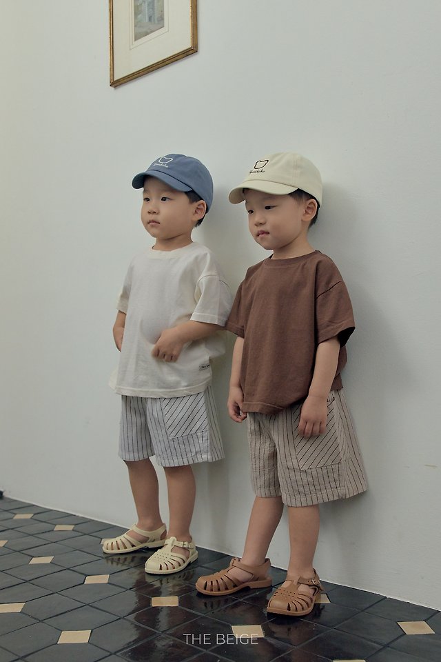 The Beige - Korean Baby Fashion - #babyclothing - Pocket Shorts - 8