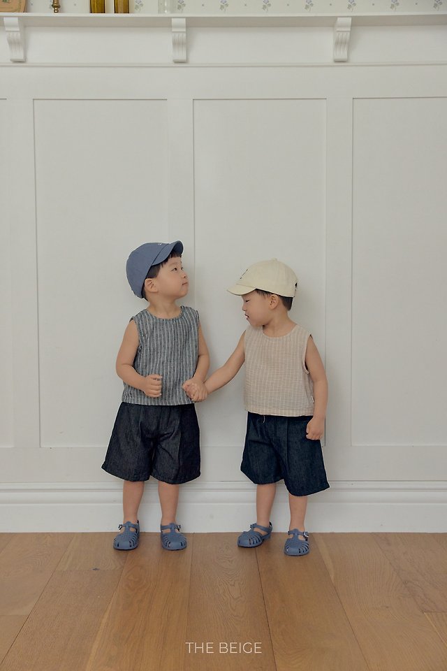 The Beige - Korean Baby Fashion - #babyclothing - Denim Shorts - 7